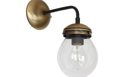 Hydro Vägglampa Oxid/Klarglas