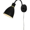 Idre Vägglampa Svart