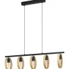 Ipsden Taklampa 101cm 5L Svart