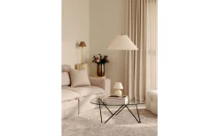 Iris Portabel Bordslampa 23cm Creme