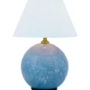 Iris Portabel Bordslampa 23cm Duvblå