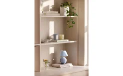 Iris Portabel Bordslampa 23cm Duvblå