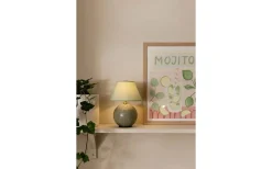 Iris Portabel Bordslampa 23cm Grön