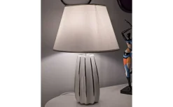 Italiano Bordslampa 45cm Vit/Silver