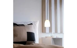 Jazz Fönsterlampa 12cm Opal/Borstad Stål