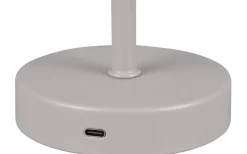 Jeff Bordslampa LED grå uppladdningsbar