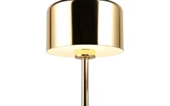 Jeff Bordslampa LED polerad mässing, uppladdningsbar