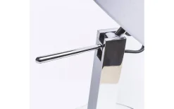 Jersey Vägglampa Vit/Krom E27