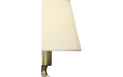 Johanna Bordslampa 30cm Antik/Vit