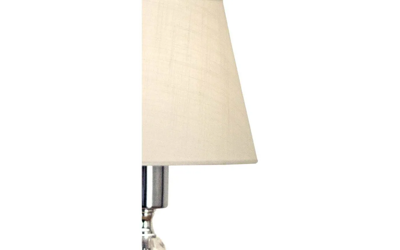 Johanna Bordslampa 34cm Krom/Vit