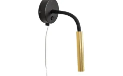 Jolie Vägglampa Svart/Mässing