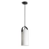 Julietta Long Fönsterlampa 15cm Opalglas/Svart