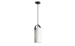 Julietta Long Fönsterlampa 15cm Opalglas/Svart