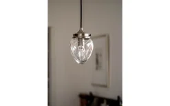 Juni Fönsterlampa 11cm Antikstål/Klar