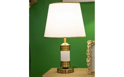 Jupiter Bordslampa 52cm Vit/Guld