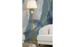 Jupiter Golvlampa 160cm Vit/Guld