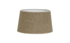 Jute Oval Lampskärm 20cm Natur