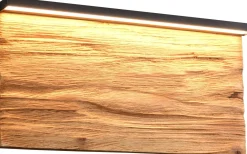 Kalea Vägglampa LED 30cm trä