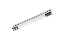 Kalven Vägglampa med uttag 80cm LED 9W 3000K Krom IP44