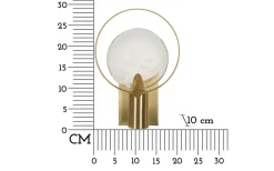 Kappa Vägglampa 29cm Guld