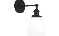 Kappa Vägglampa Svart/Opal