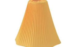 Karin Plisserad Toppringskärm Ø25cm Satin Gul