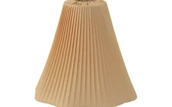 Karin Plisserad Toppringskärm Ø25cm Satin Guld