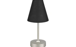 Kenny Bordslampa LED borstat stål/svart uppladdningsbar