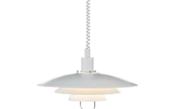 Kirkenes Taklampa Vit