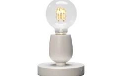 Klapp Batteridriven Bordslampa LED 19,5cm Vit