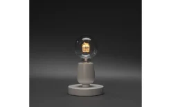 Klapp Batteridriven Bordslampa LED 19,5cm Vit