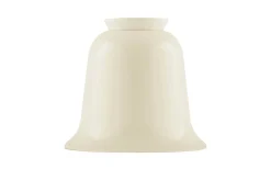 Klockskärm 60/130 - Benvitt överfångsglas