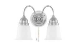 Klockskärm 60/130 - Vitt överfångsglas