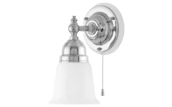 Klockskärm 60/130 - Vitt överfångsglas