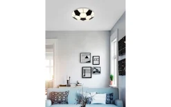 Kloppi Plafond LED svart/vit
