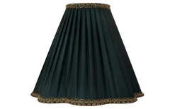 Kurtan Lampskärm Plisserad Ø25cm Mörkgrön