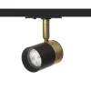 Lala 1-Fas Spotlight Svart/Mässing GU10