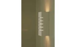 Lancio Square Vägglampa Gips Vit