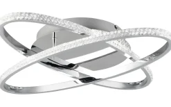 Lane Plafond LED krom/kristalleffekt 4000K