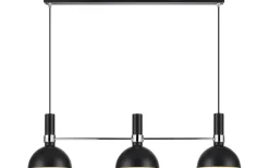 Larry Taklampa 3L Svart/Krom