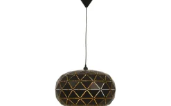 Lattice Taklampa 50cm Svart/Guld