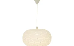 Lattice Taklampa 50cm Vit