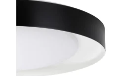Laurito Plafond 49cm LED 3000-6500K 24W med Fjärrkontroll Svart