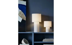 Leah Bordslampa 46cm Ljusbeige