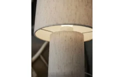 Leah Bordslampa 28cm Ljusbeige