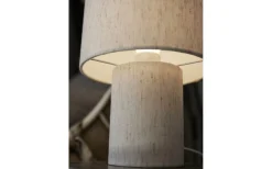 Leah Bordslampa 28cm Ljusbeige
