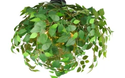 Leavy Plafond 70cm 3xE14 grön