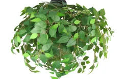 Leavy Plafond 70cm 3xE14 grön