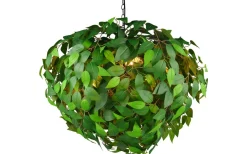 Leavy Takpendel 70cm 4xE14 grön