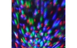 LED E27 Glob 80mm Disco RGB Roterande 3W